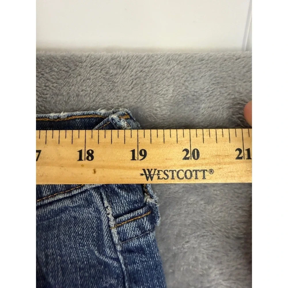 Wrangler Relaxed Fit Jeans Mens 40 x 29 Blue Denim Straight Leg Pants